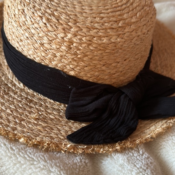 Zara straw summer beach hat for toddlers 3-6 years old one size - Picture 4 of 7